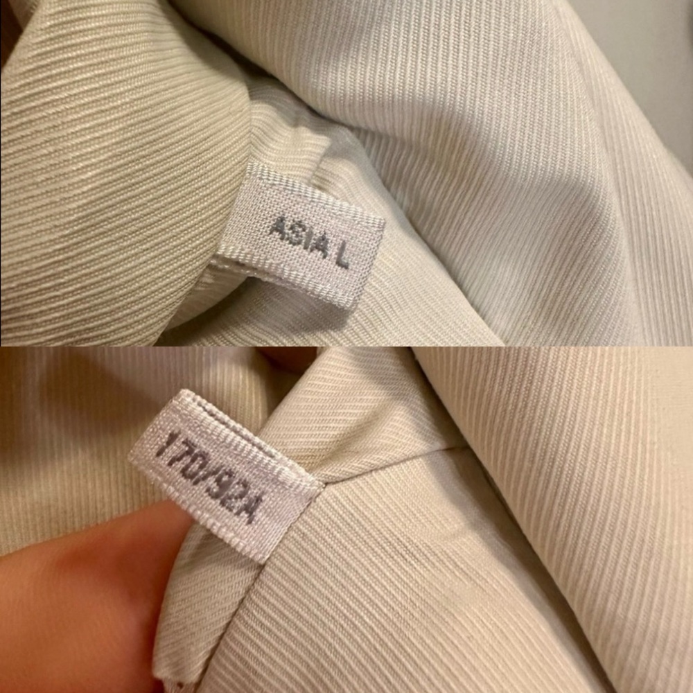 💥CLEAROUT💥Ochirly Long White Puffer Jacket w Detachable Hood Asia Large, 170/92A - Picture 5 of 10
